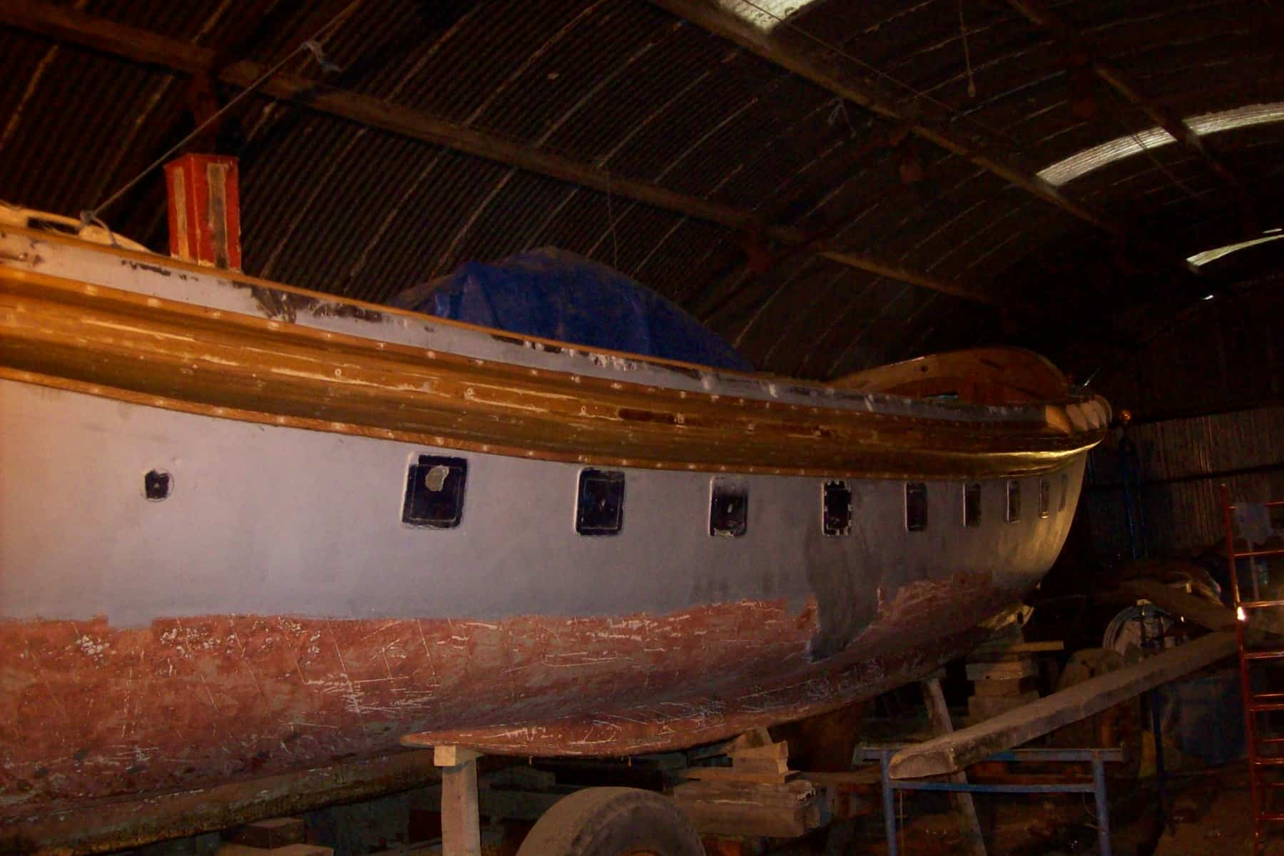 Classic boat restoration and repairs Nelsons Boats